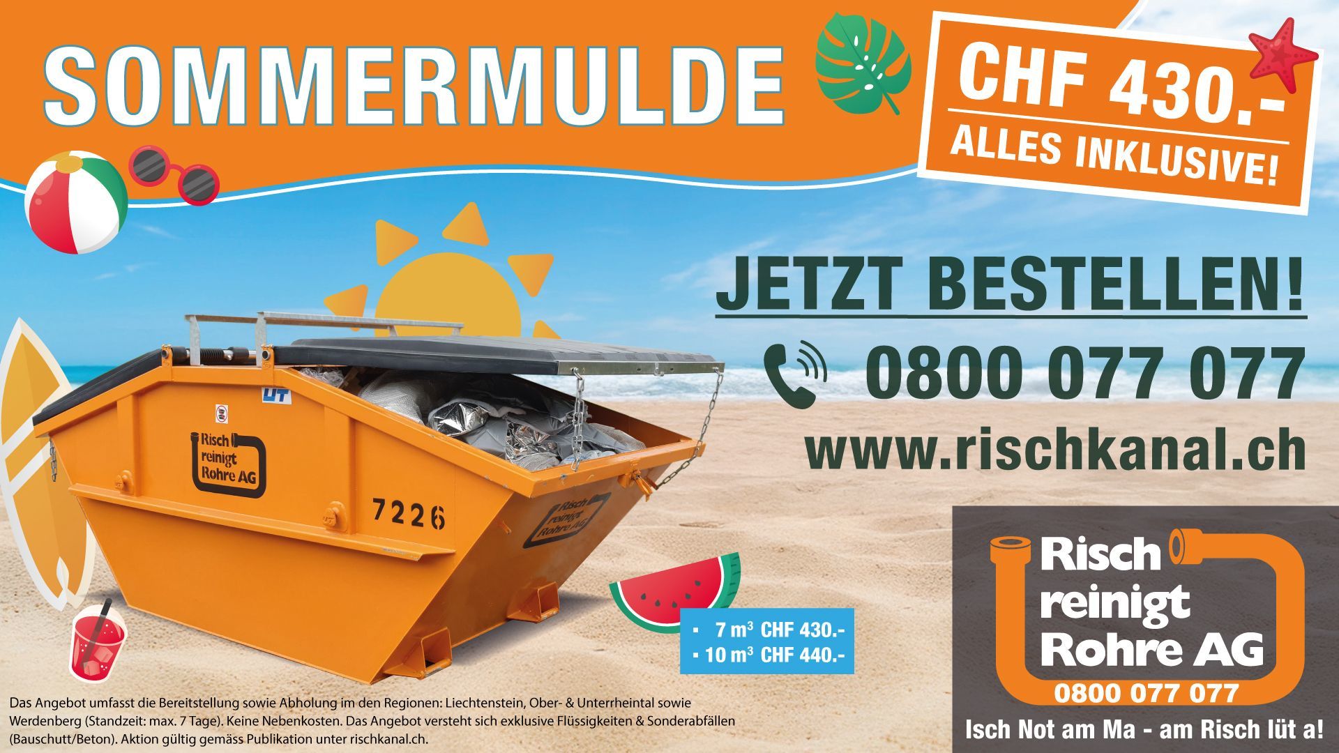 mulde-bestellen-risch-reinigt-rohre